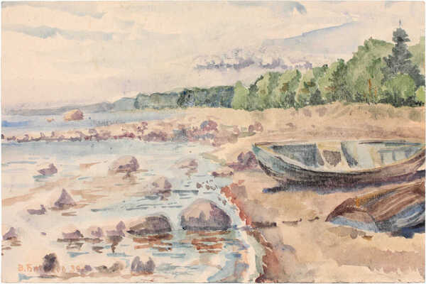 Баталов Василий Алексеевич. На реке